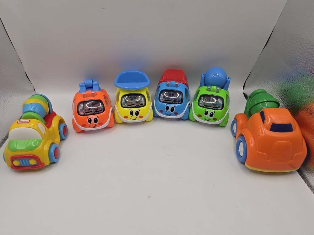 Chunky Cars Mixed Lot Hobby Lobby Keenway Fisher Price Cement Trucks